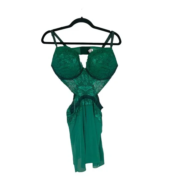 Auden | Intimates & Sleepwear | Auden Babydoll Lace Night Dress Push Up Lingerie Green Size Large | Poshmark Auden | Intimates & Sleepwear | Auden Babydoll Lace Night Dress Push Up Lingerie Green Size Large | Poshmark